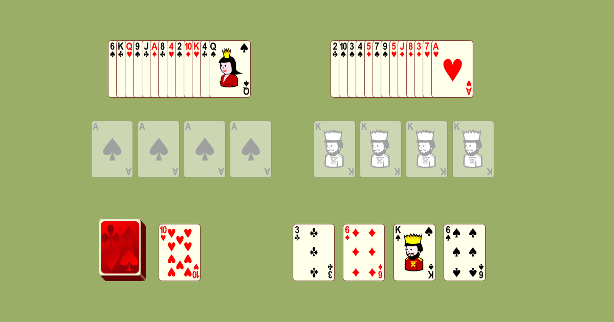 Aces and Kings Solitaire - Play Online