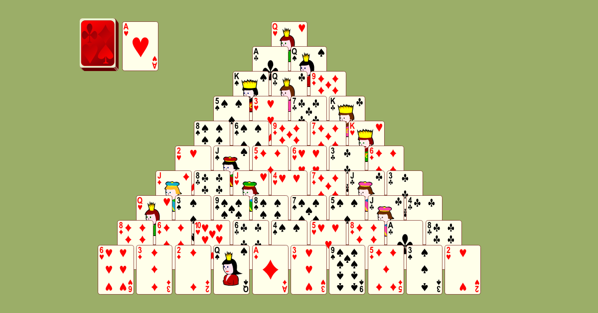 Pyramid Solitaire (Two decks) - Panoidl ENTERTAINMENT