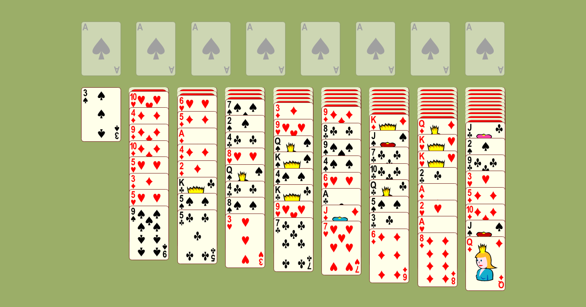 FreeCell Two Decks Solitaire - Play Online